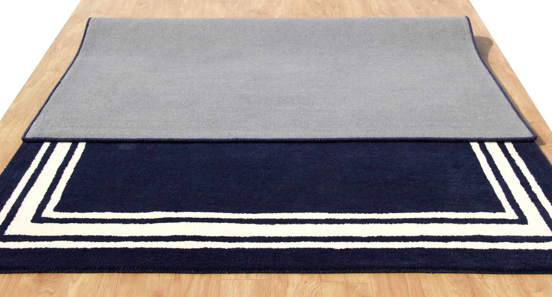 Border Navy Blue